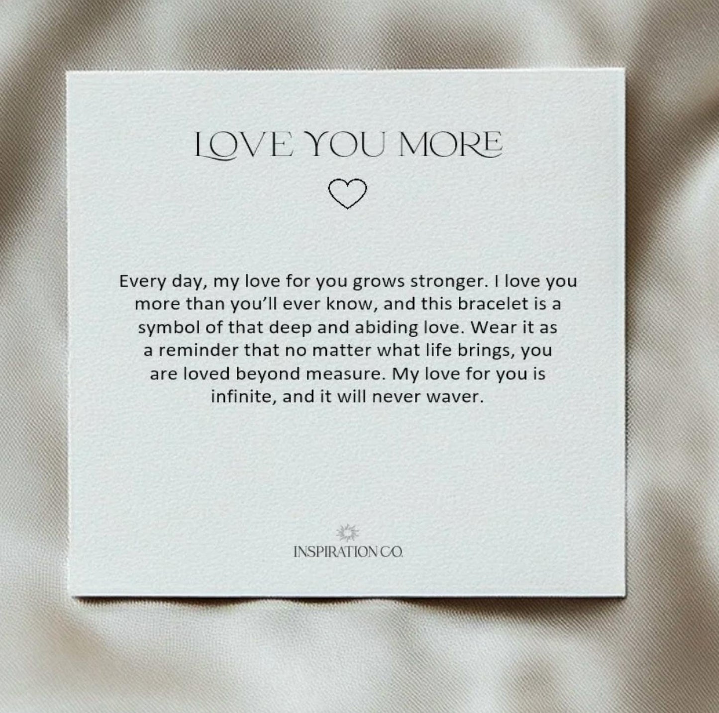 Inspire Me Bracelets - Love You More Bracelet