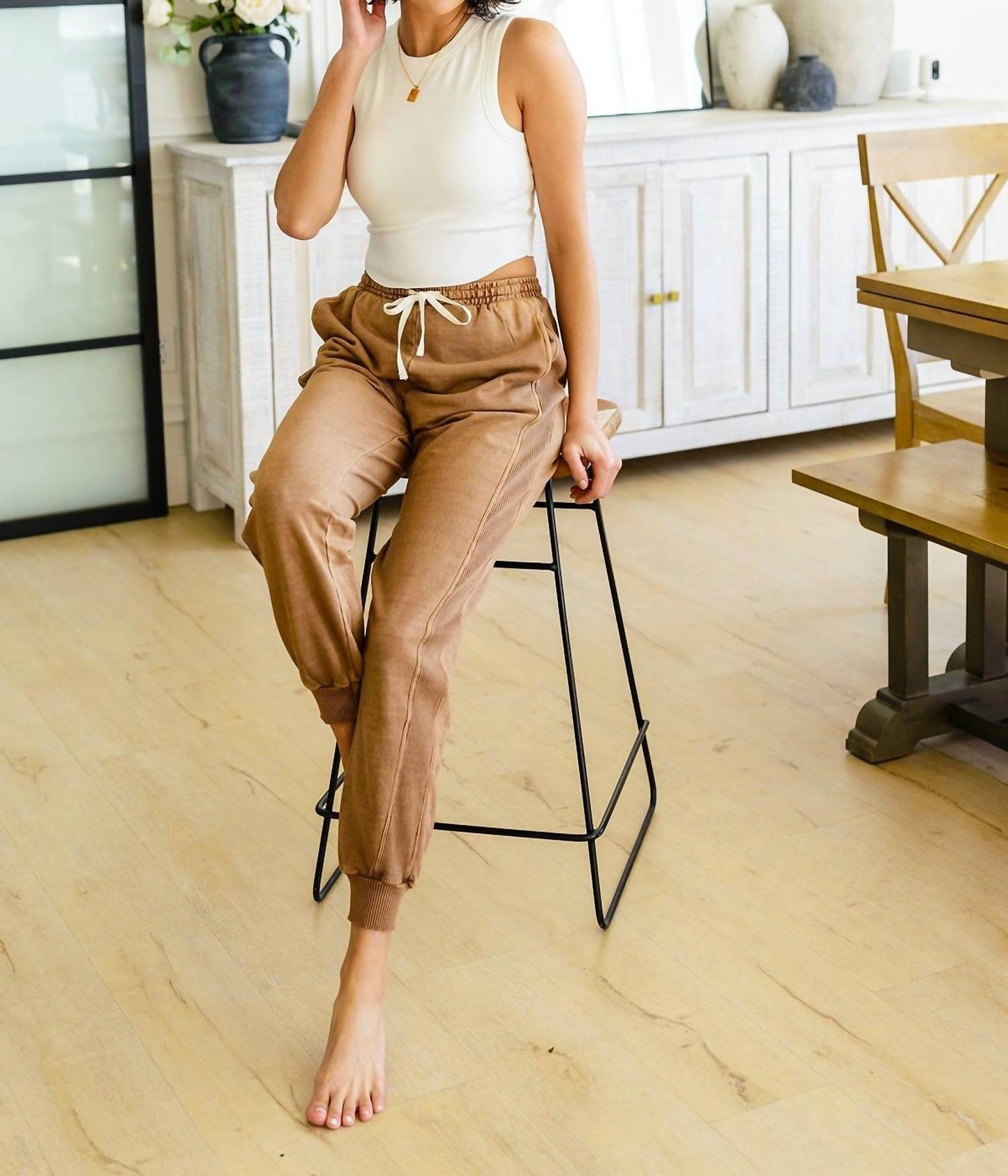 White Birch - Best Friends Cropped Tank