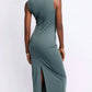 Steve Madden - Alison Sleeveless High Neck Knit Dress