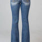 Miss Me - Women's Mid-rise Boot Cut Jean