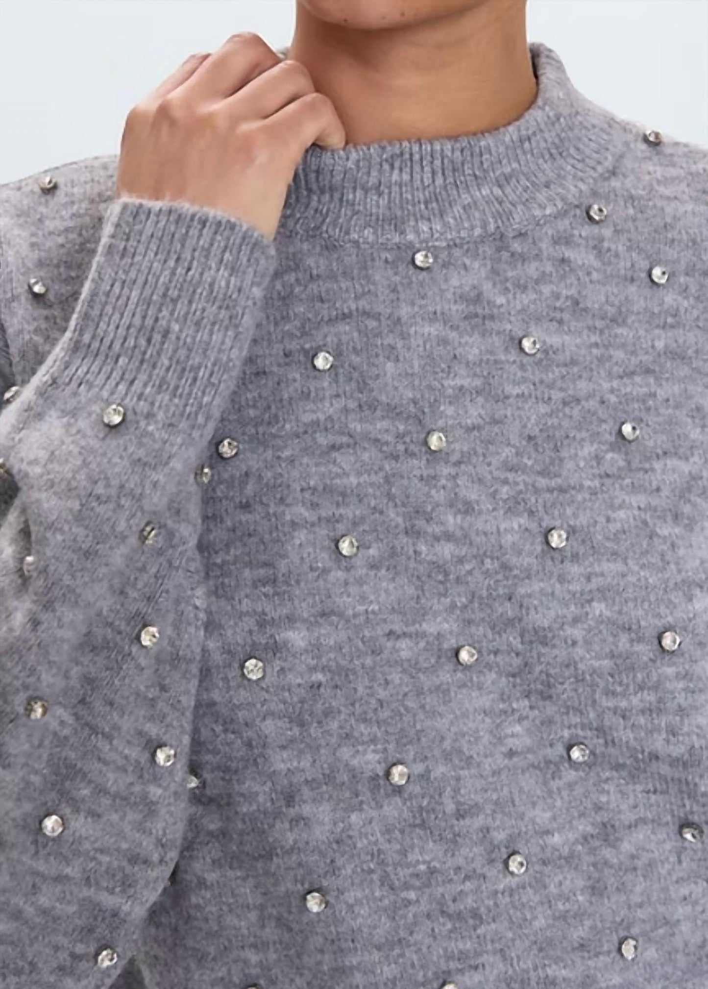 Pistola - Aura Rhinestone Crewneck Sweater
