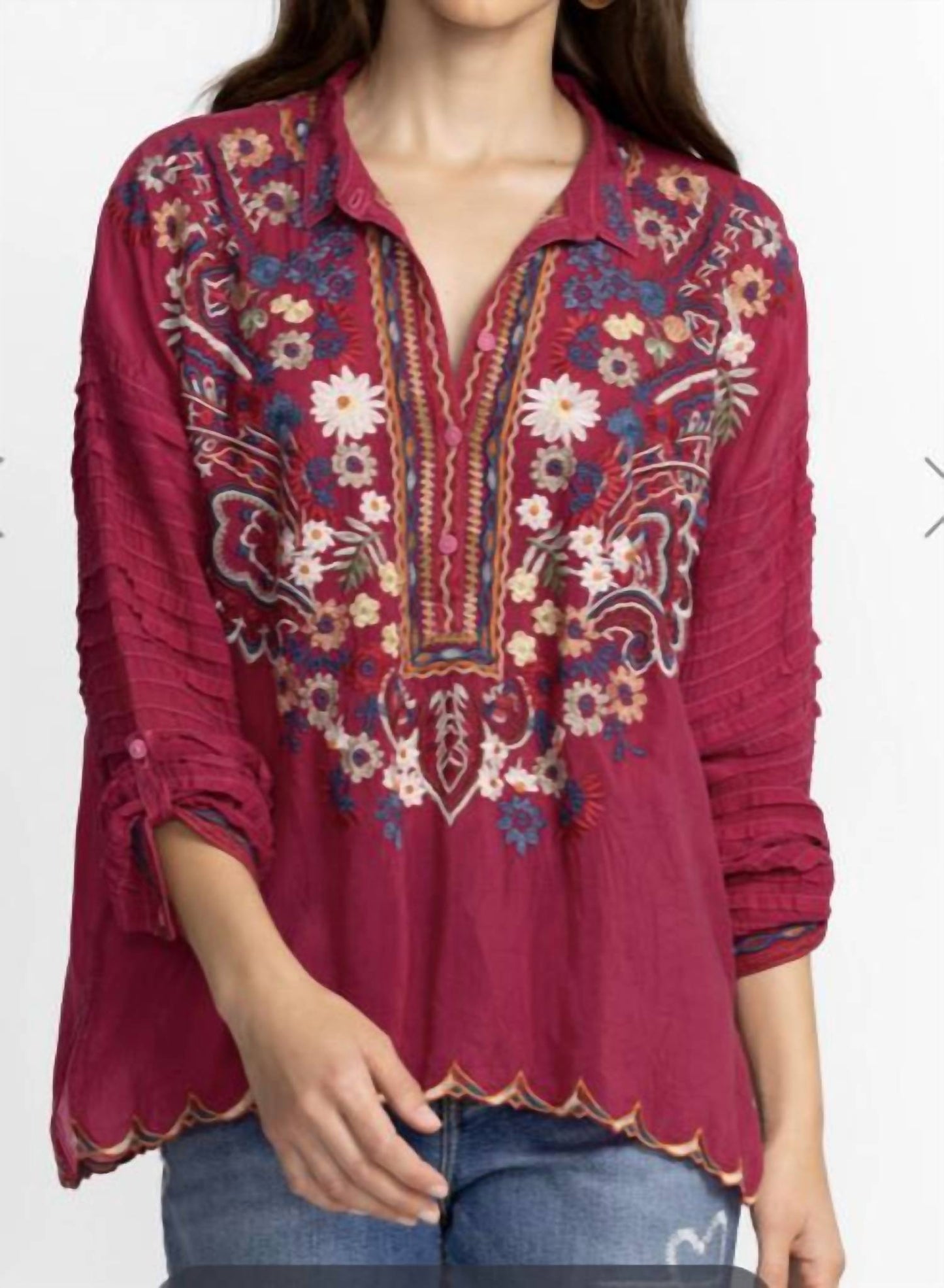 Johnny Was - Aubrette Blouse