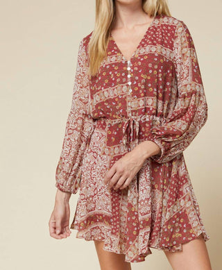Entro - Vestido com estampa Paisley