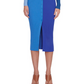 Suéter STAUD Shoko Colorblock Cobalt Multi Tamanho M