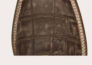 Lucchese - Botas Exóticas Malcolm de Jacaré Gigante Masculinas