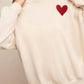 Z Supply - Heart Oversized Sweatshirt