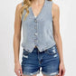 Risen - V-neck Button Down Vest