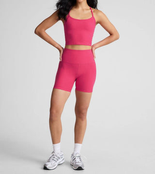 Além do Yoga - Regata curta Spacedye Slim Racerback