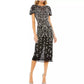 Mac Duggal - Beaded Jewel Neck Dress