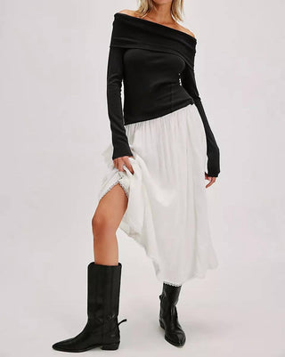 Free People - Blusa em camadas Iris