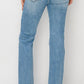 Risen - High Rise Patch Pocket Bootcut Jeans