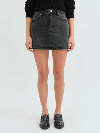Daze - Malibu Mid Rise Denim Skirt