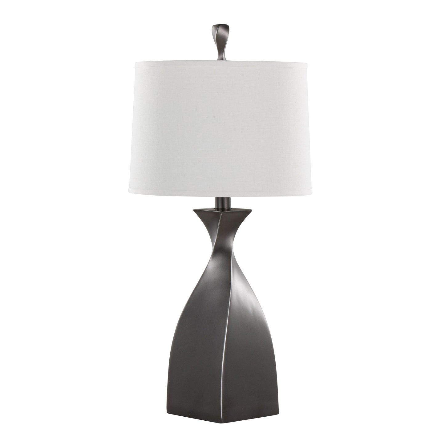 Curvo 30" Contemporary Polyresin Table Lamp - Set of 2