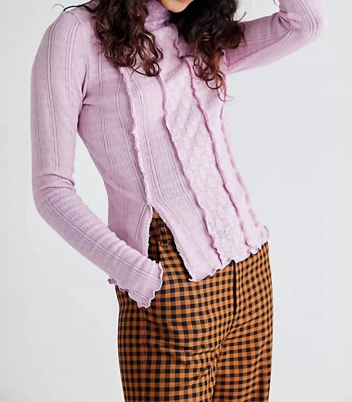 Free People - Blusa Lula com Costuras Expostas