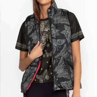 Johnny Was - Braemar Puffer Vest (Reversível)