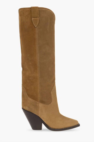 Isabel Marant - Botas de cano alto de camurça Lomero usadas