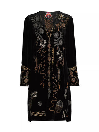 Johnny Was - Vestido relaxado com manga quimono JENAI