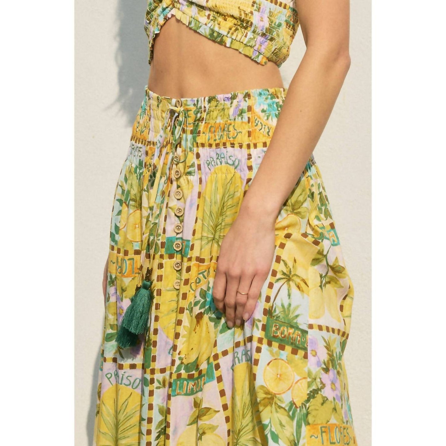 Dress Forum - Tropical Sun Midi Skirt
