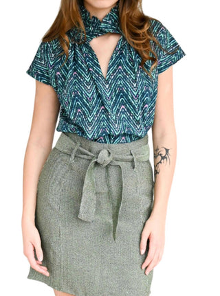 Never A Wallflower - Vicki Short Sleeve Top