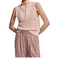 Varley - Bains Half Zip Tank Top