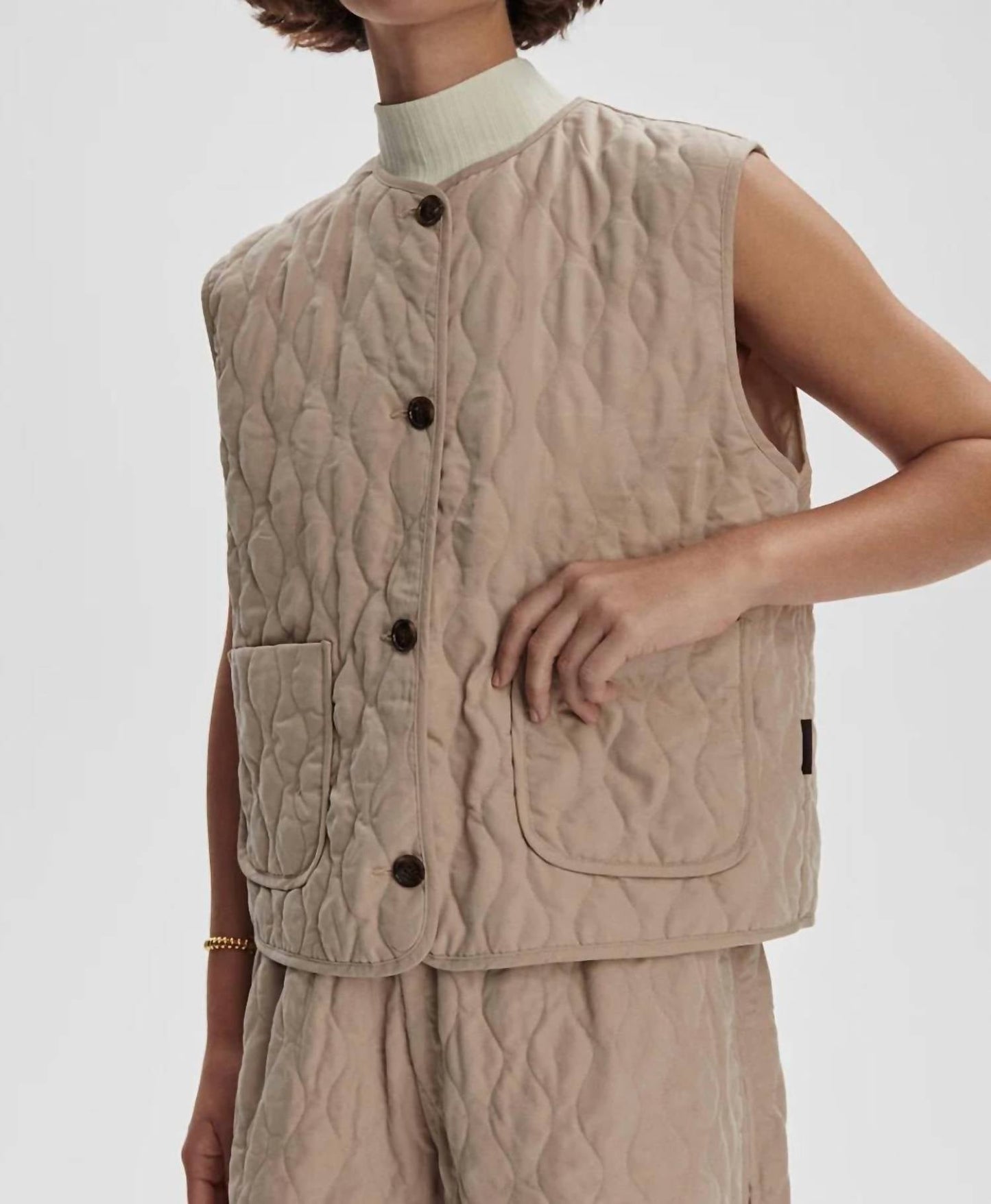 Varley - Karla Quilted Gilet Vest