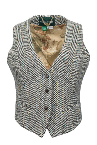 Celtic Tweed - Tweed Herringbone Waistcoat