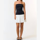 Blue Blush - Bandeau Flare Dress