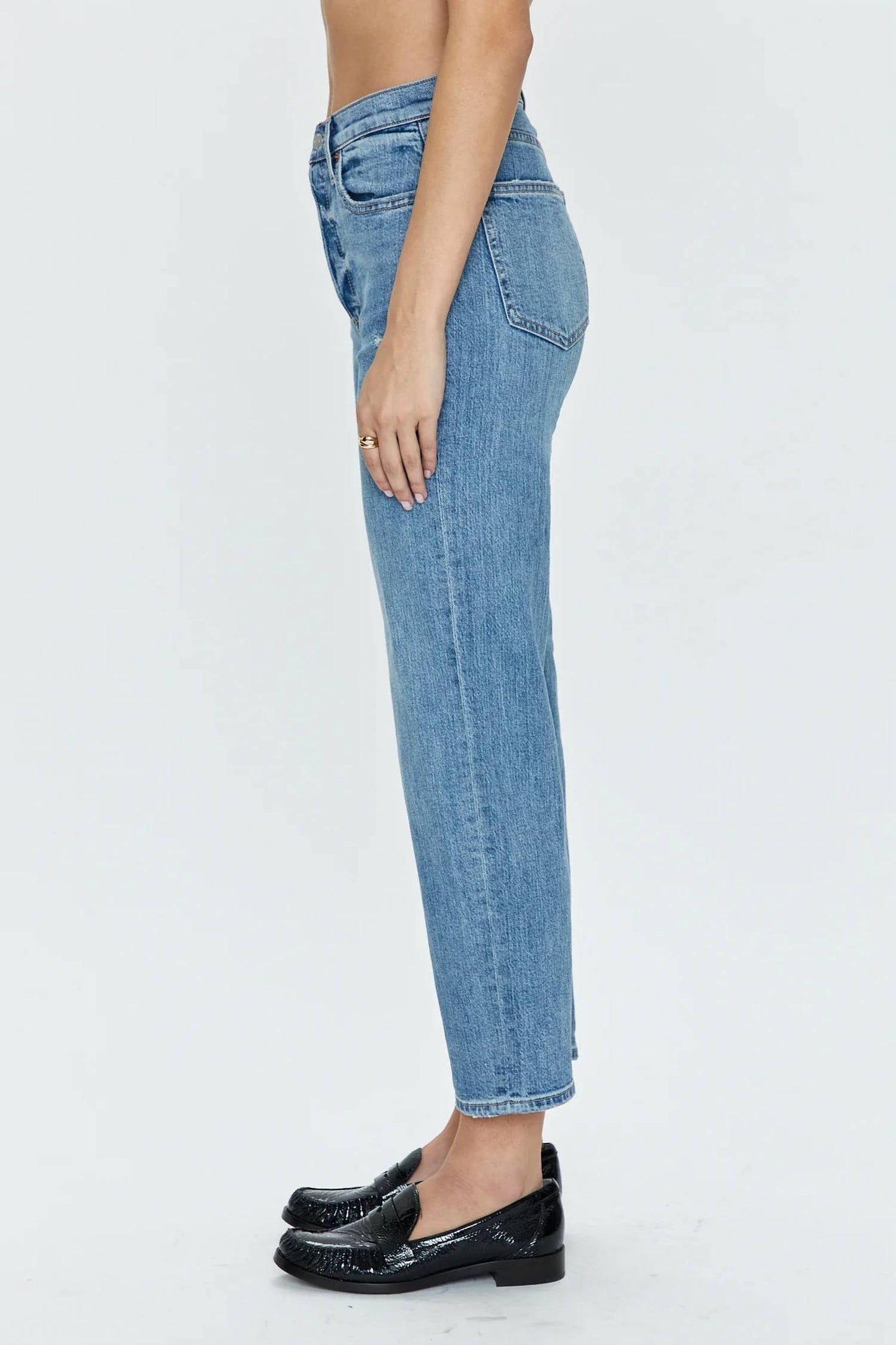 Pistola - CASSIE SUPER HIGH RISE STRAIGHT CROP JEANS