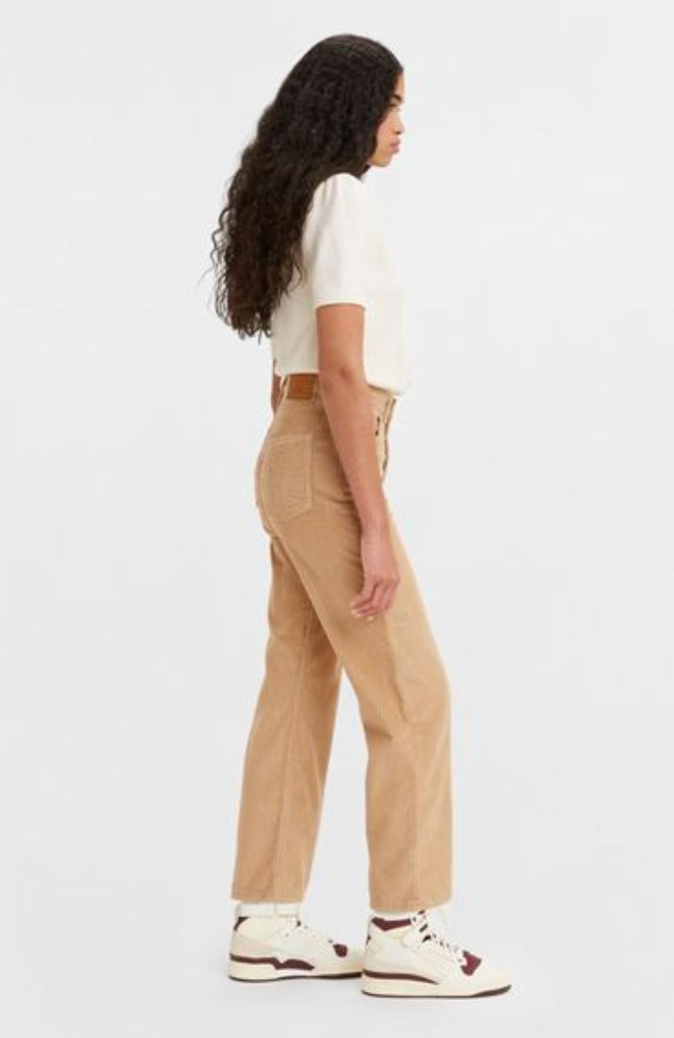 Levi'S - Corduroy Ribcage Straight Ankle Pants