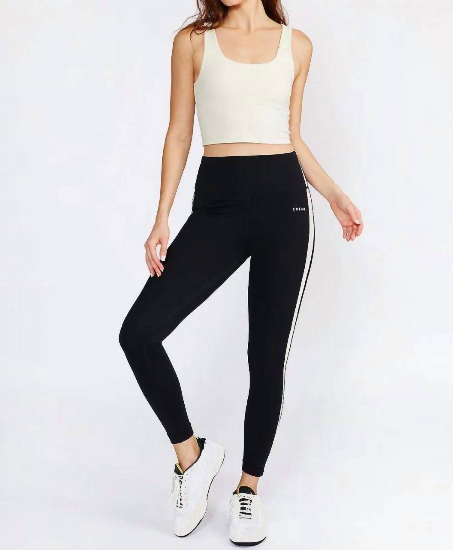 Cream Yoga - Ali Bra Tank Top