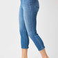 Judy Blue - High Waist Cool Denim Pull On Capris Pants