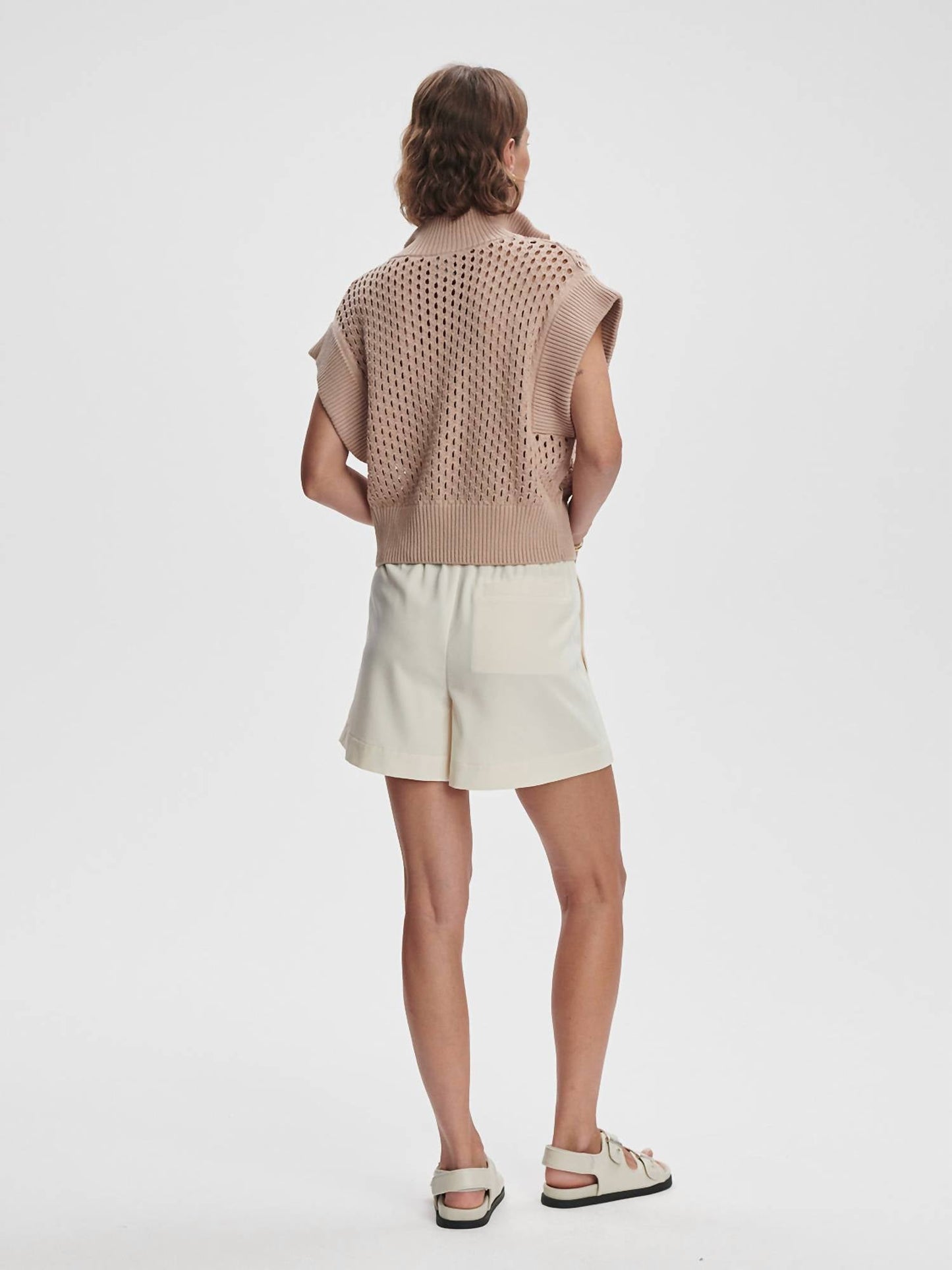 Varley - Gaines Half Zip Knit Top
