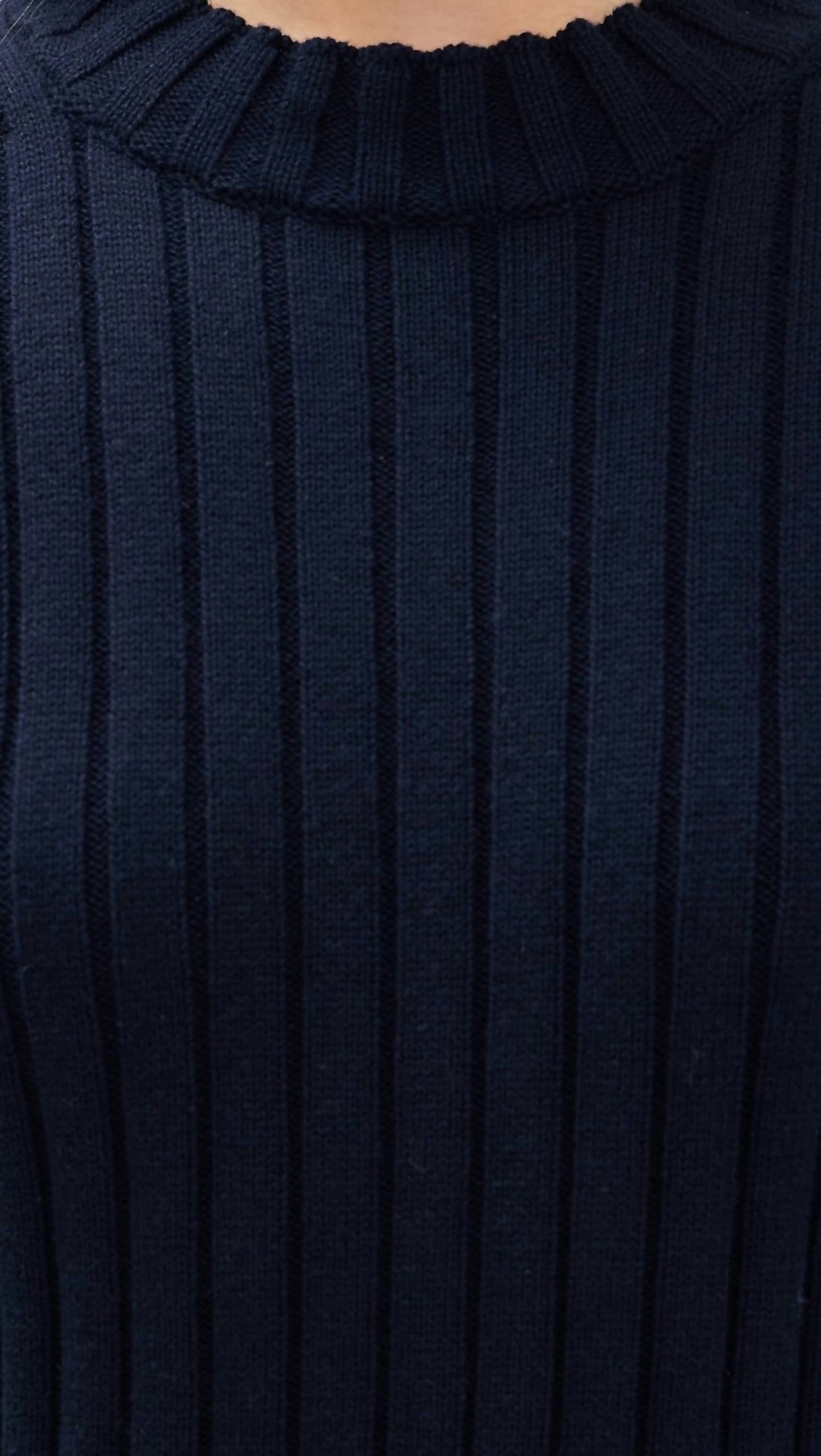 Enza Costa - Chunky Cotton Fisherman Sweater