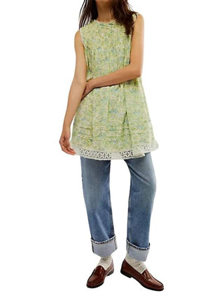 Free People - Vestido curto estampado com karité