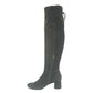 Agl - SCARLET OVER-THE-KNEE BOOT