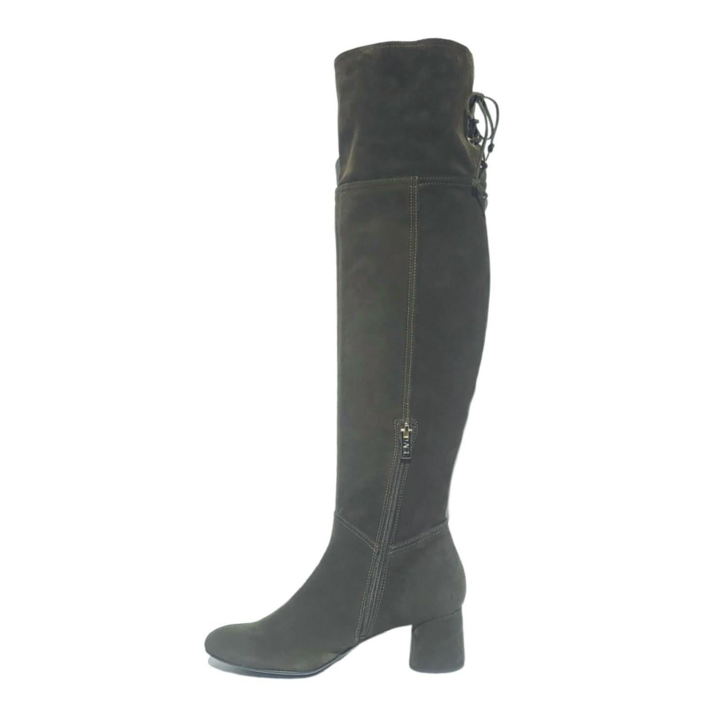 Agl - SCARLET OVER-THE-KNEE BOOT