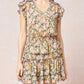 Entro - Floral Smocked Tiered Dress
