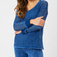 Angel Apparel - Crochet V-Neck Sweater