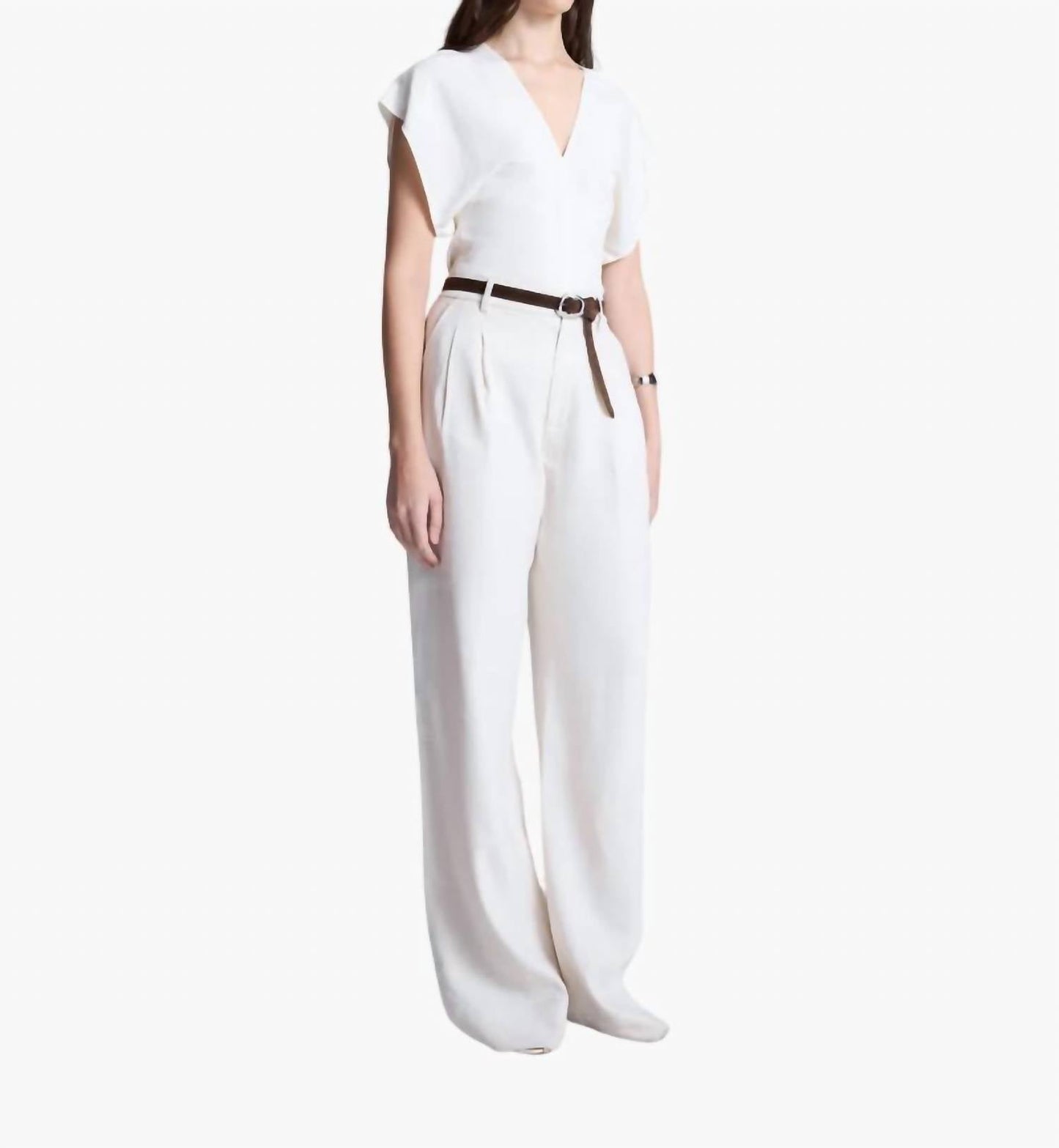 A.L.C. - Fay Linen Top