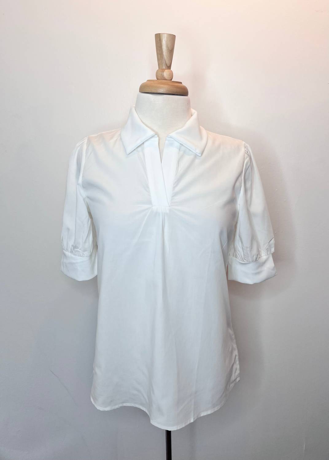 Boho Chic - Women's Mixed Media Top