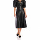 Fifteen Twenty - Sierra Faux Leather Midi Dress