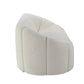 Osmash Teddy Sherpa Sofa - White