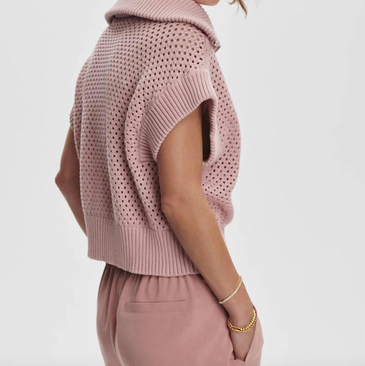 Varley - Mila Half-Zip Knit Vest