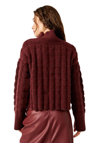 Free People - SOUL SEARCHER MOC SWEATER