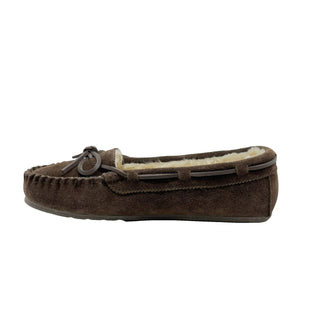 Clarks - Chinelo Mocassim de Camurça Feminino