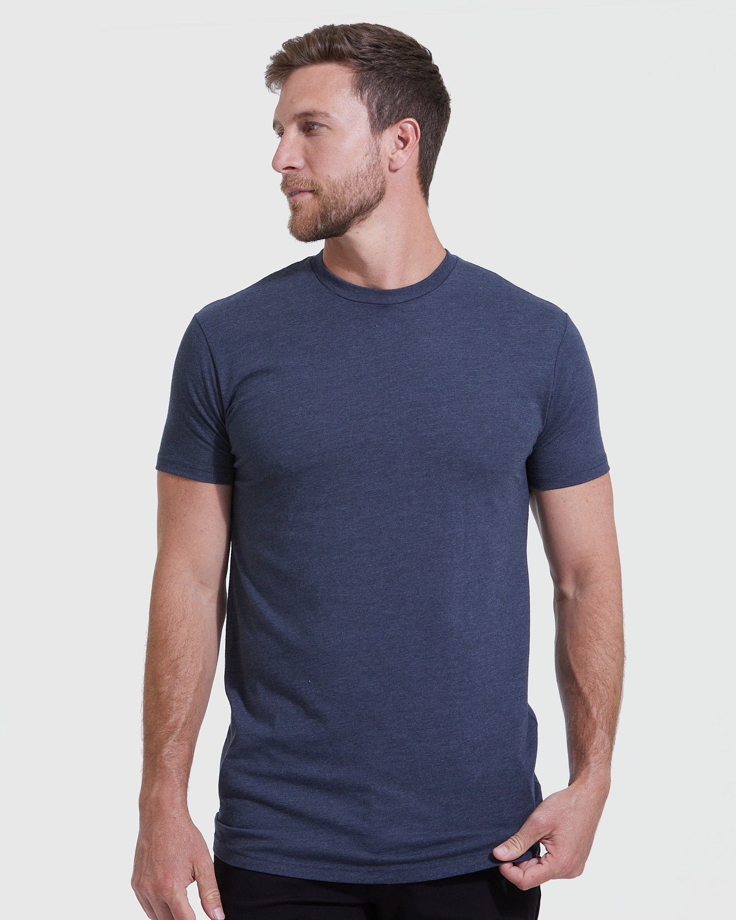 Pacote com 6 unidades All Heather Tall Round Hem