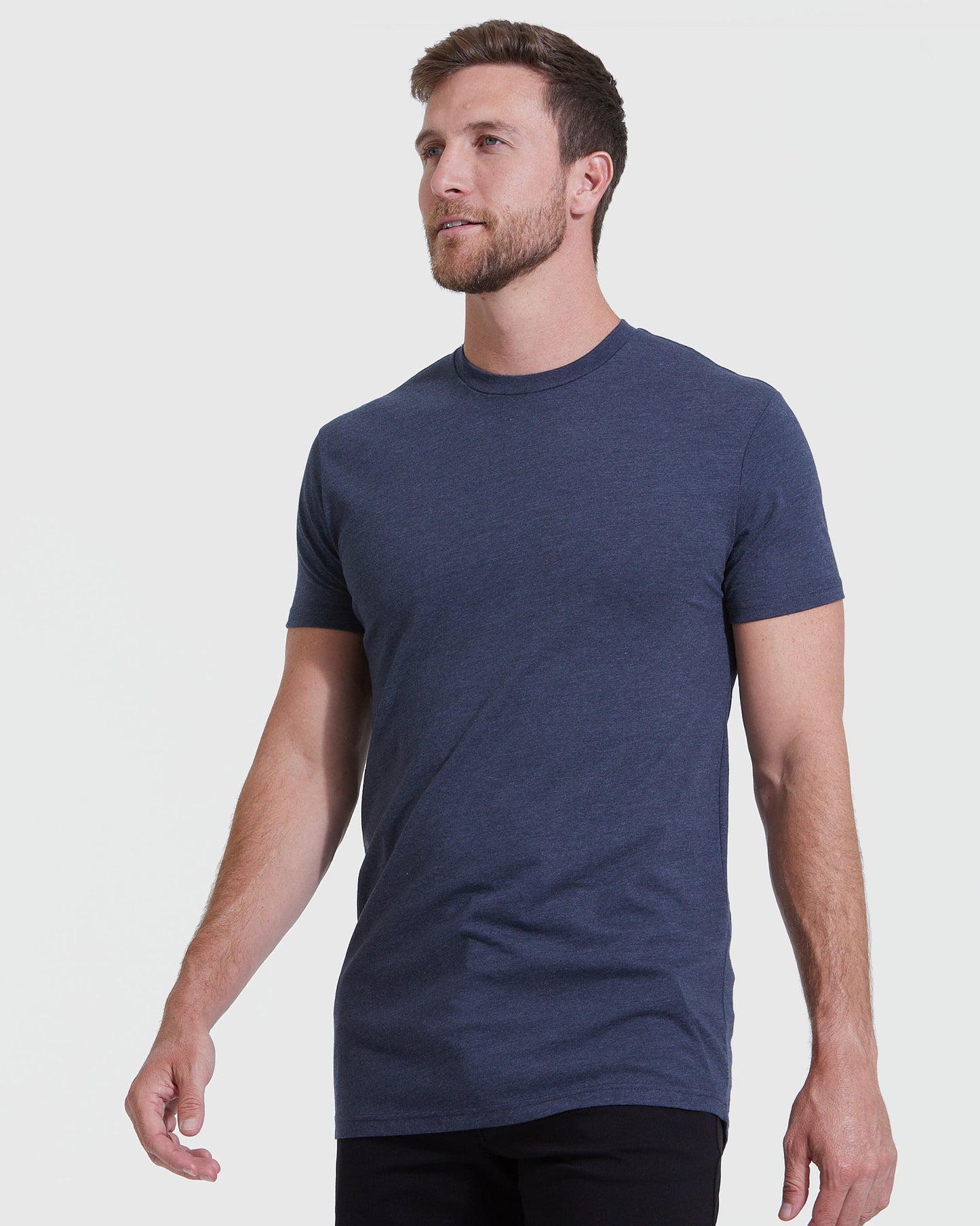 Pacote com 6 unidades All Heather Tall Round Hem