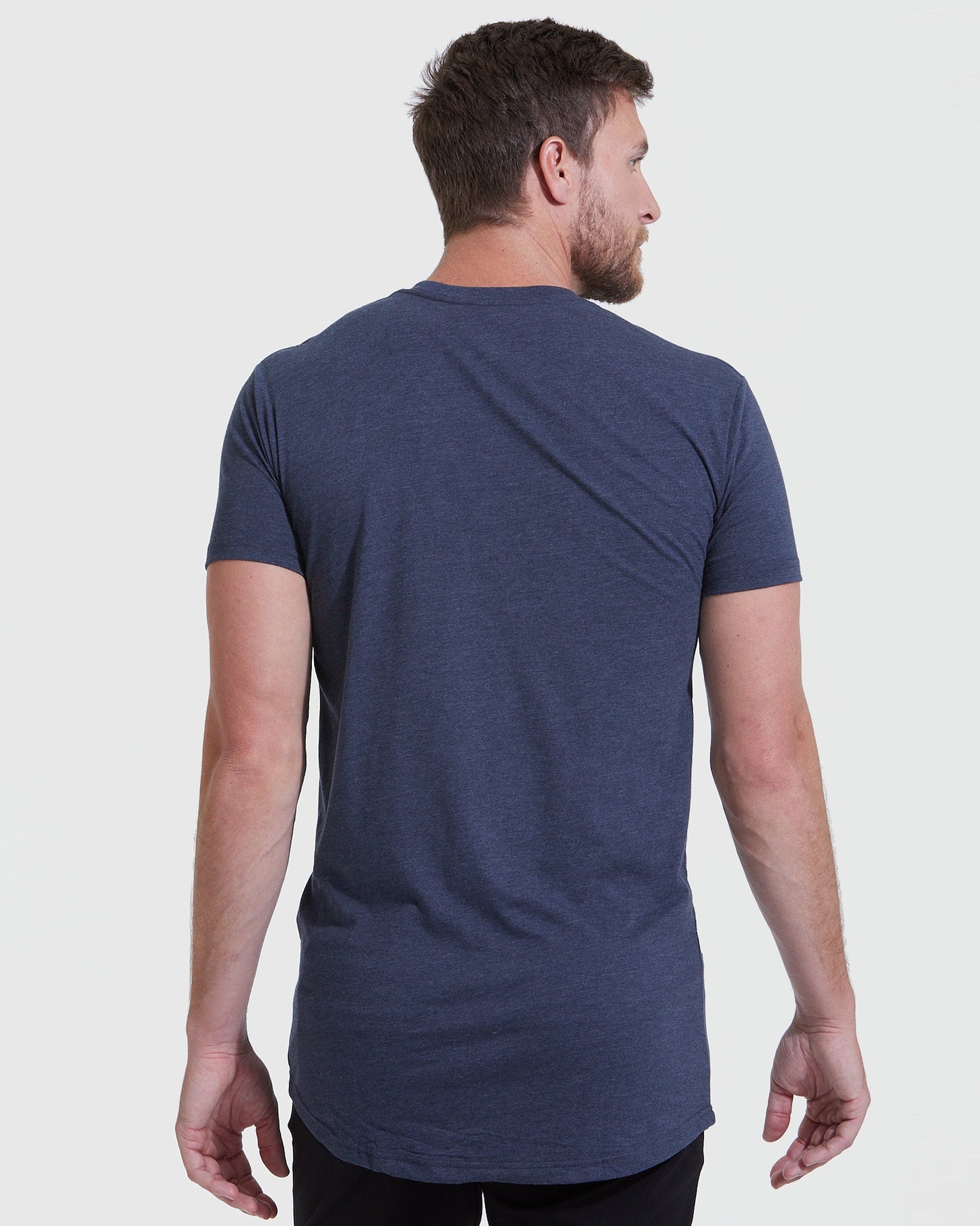 Pacote com 6 unidades All Heather Tall Round Hem