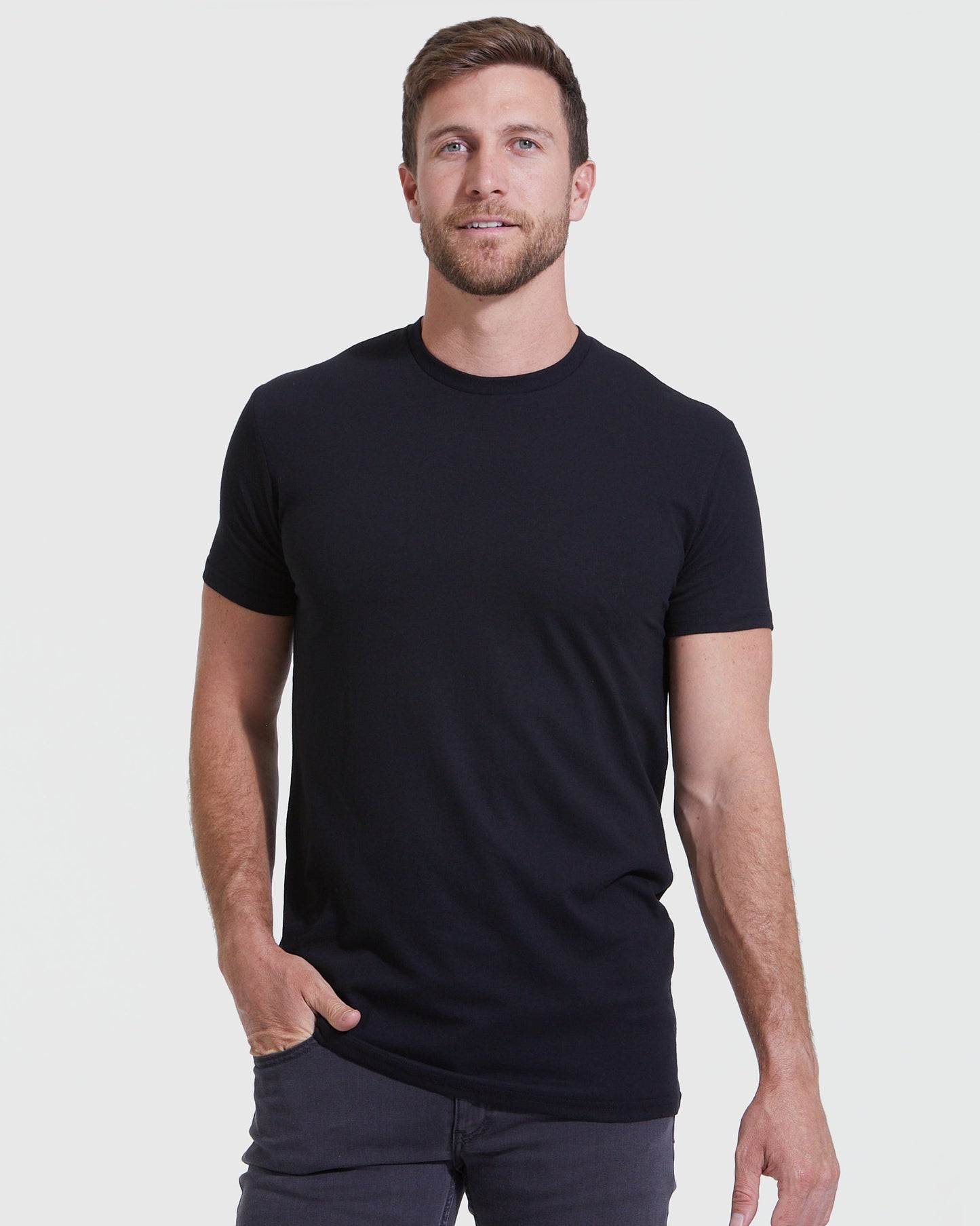 Camiseta Core Color Tall Straight Hem - Pacote com 6