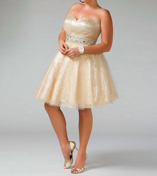 Mac Duggal - Vestido curto de festa - Plus